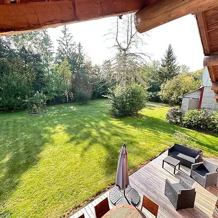 C Les Rondins Nature 8 Personnes Avec Jardin *