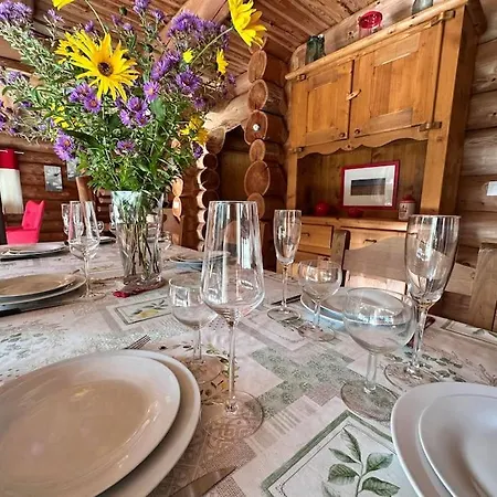 C Les Rondins Nature 8 Personnes Avec Jardin