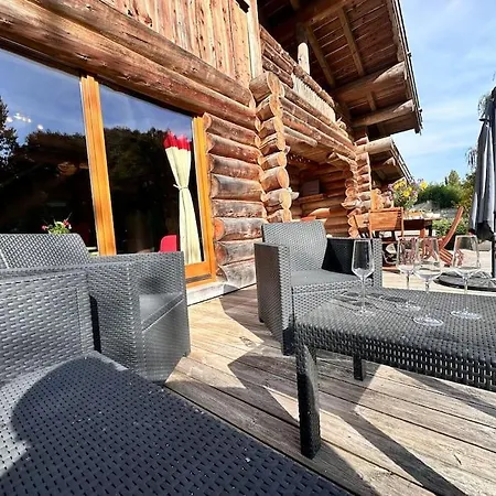 C Les Rondins Nature 8 Personnes Avec Jardin Holiday home Nuisement-sur-Coole