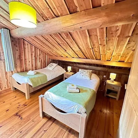 C Les Rondins Nature 8 Personnes Avec Jardin Nuisement-sur-Coole