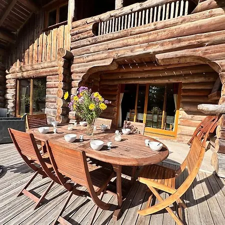 Vakantiehuis C Les Rondins Nature 8 Personnes Avec Jardin Nuisement-sur-Coole